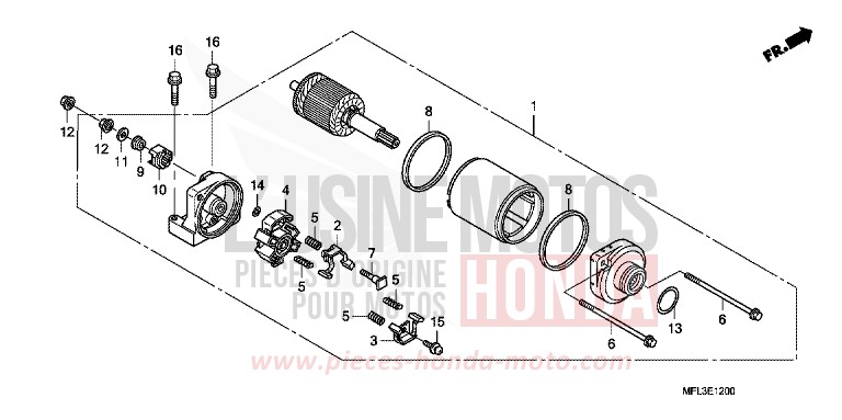 MOTEUR DE DEMARRAGE for   from 