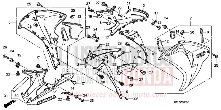 CARENAGE MILIEU for   from 