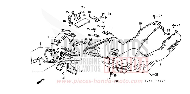 COUVERCLE LATERAL (2) for   from 