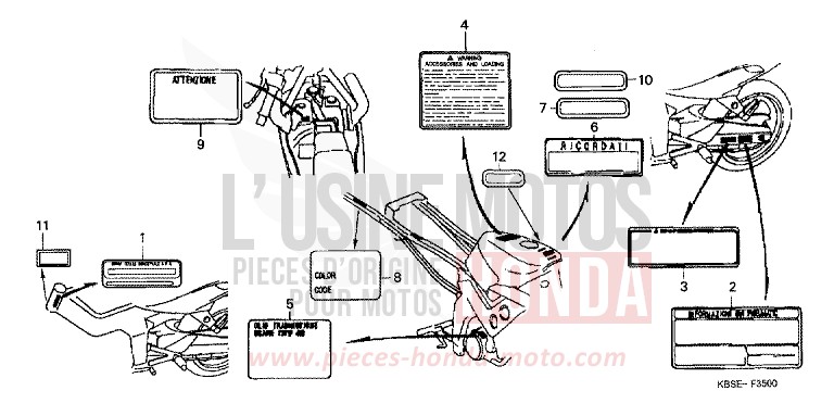ETIQUETTE DE PRECAUTIONS for   from 