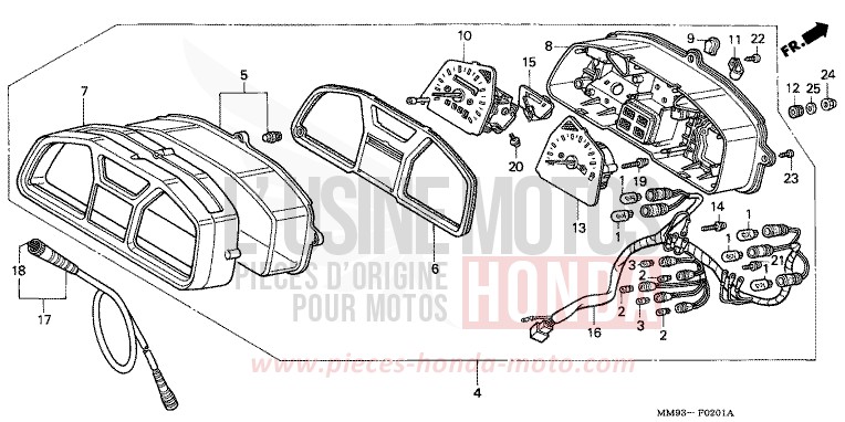 COMPTEUR (XL600VK/VL/VM/VN/VP/VR) for   from 