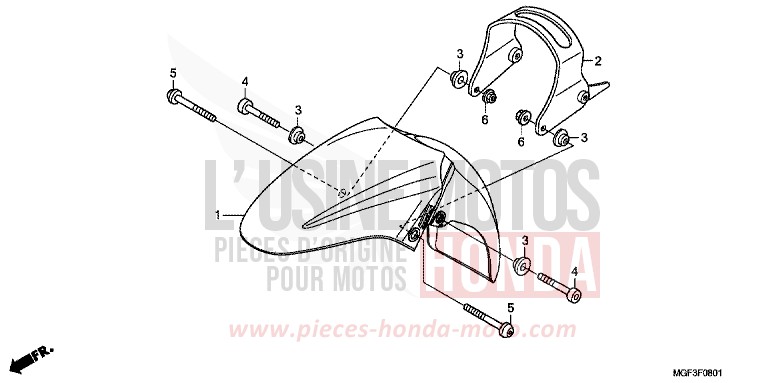 AILE AVANT (FJS600A9-2KO/FJS600AB/DB) for   from 