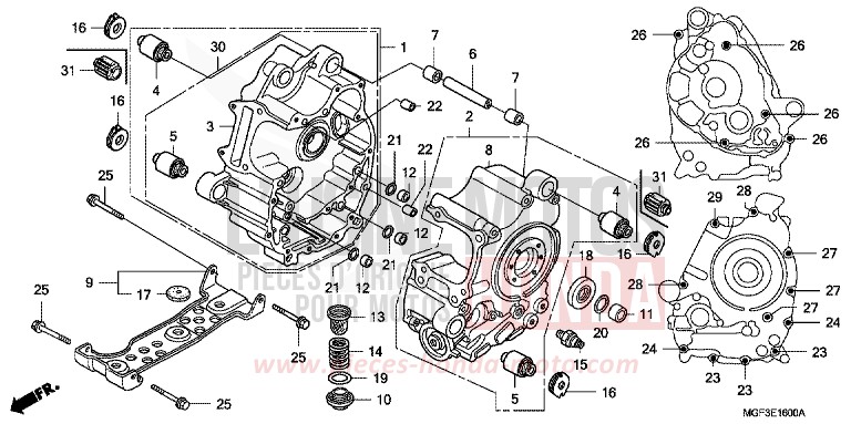 CARTER MOTEUR for   from 