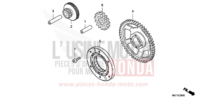 EMBRAYAGE DE DEMARRAGE for   from 