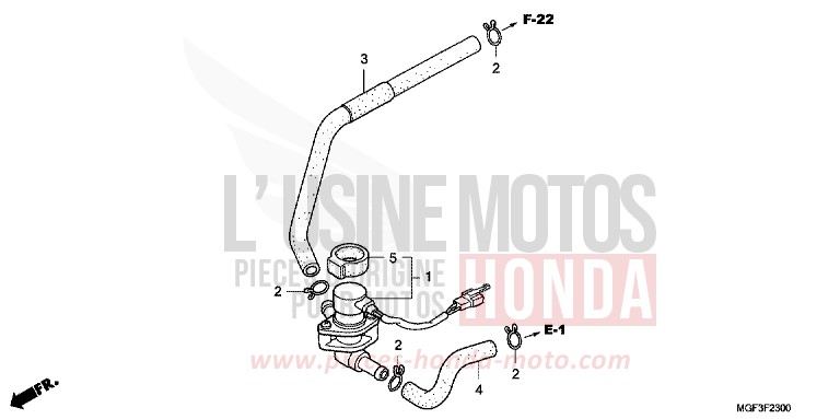 VALVE INJECTION D'AIR for   from 