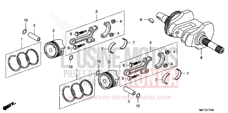 VILEBREQUIN/PISTON for   from 