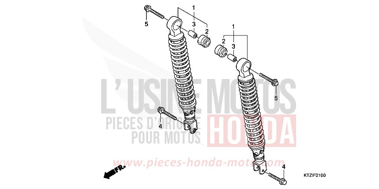 REAR CUSHION for PS125i QUASAR SILVER METALLIC (NHA48) from 2009