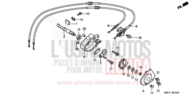 FLAP VALVE for Pantheon HEAVY GRAY METALLIC-U (NH194) from 2002