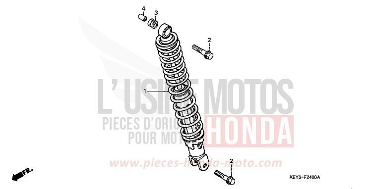 REAR CUSHION for Pantheon PEARL EFECT GREEN (G176) from 2002