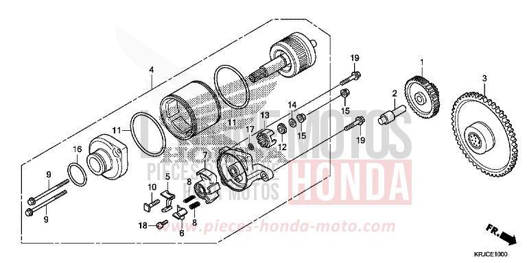 STARTING MOTOR for S-Wing CHAMPAGNE BRONZE METALLIC (YR287) from 2012