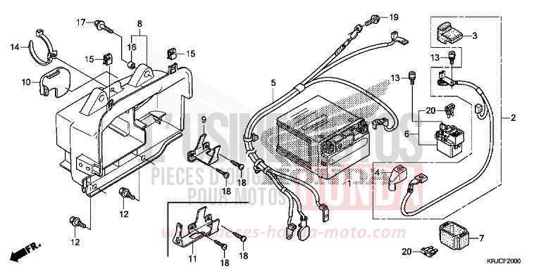 BATTERY for S-Wing CHAMPAGNE BRONZE METALLIC (YR287) from 2012