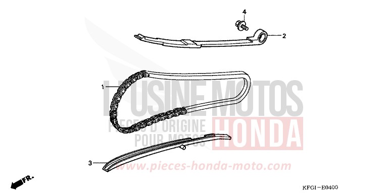 CAM CHAIN/TENSIONER for Foresight PEARL EFECT GREEN (G176) from 2002