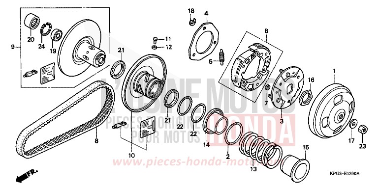 DRIVEN FACE for Foresight PURE BLACK (NH237) from 1999