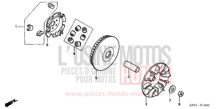 DRIVE FACE for Foresight SPARKLING SILVER METALLIC (NH295) from 2000