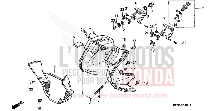 INNER BOX for Foresight SPARKLING SILVER METALLIC (NH295) from 2000