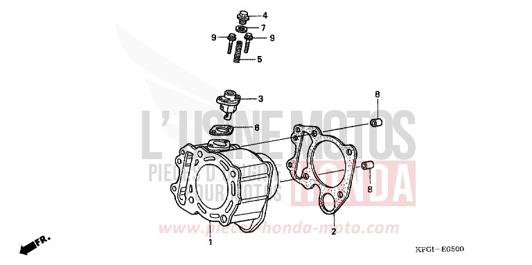 CYLINDER for Foresight TRAD BLUE METALLIC (PB171) from 2000