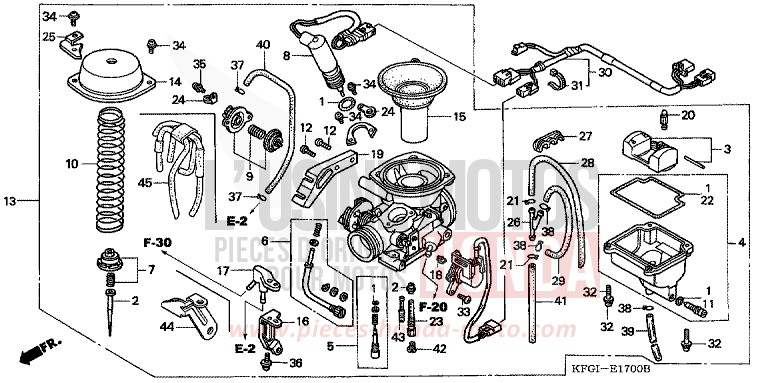 CARBURETOR for Foresight TRAD BLUE METALLIC (PB171) from 2000