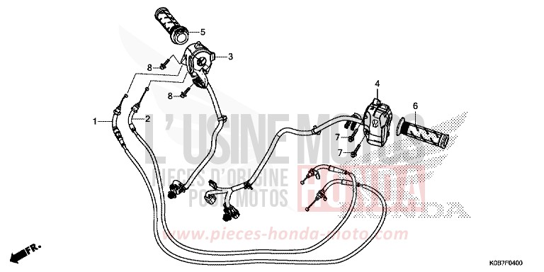 SWITCH/CABLE for NSS300A MAT PEARL COOL WHITE (NHB44) from 2019