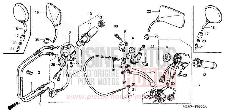 LUGGAGE BOX for NSS300A ASTEROID BLACK METALLIC (NHA35) from 2013