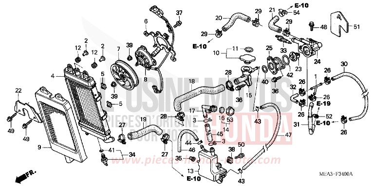 STARTER MOTOR for NSS300A PEARL HIMALAYAS WHITE (NHA87) from 2013