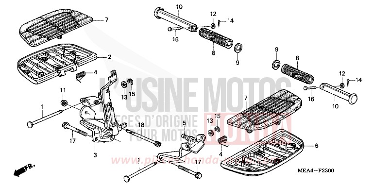 FRONT BRAKE MASTER CYLINDER (NSS300A) for NSS300A SEAL SILVER METALLIC (NHA14) from 2013