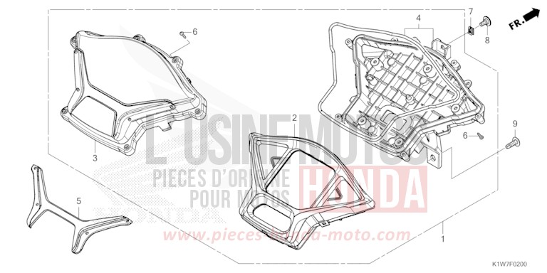 METER for SH350A BLACK (NH1) from 2023