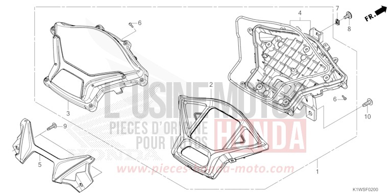 METER for SH350i MAT ROCK GRAY (NHC70) from 2025