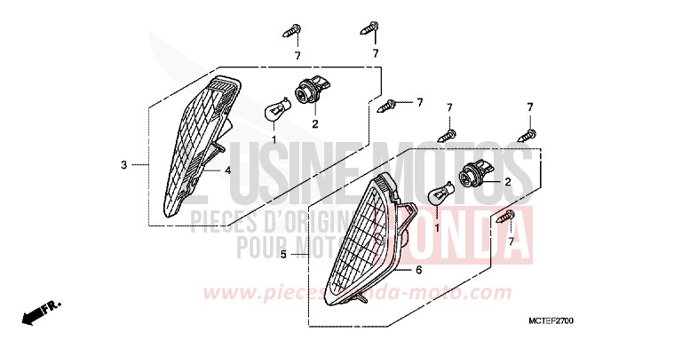 WINKER for SW-T400 DELTA BLUE METALLIC (PB358) from 2006