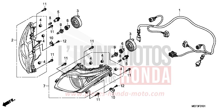 FARO (FJS400D9/FJS400A) per SW-T400 CANDY GRACEFUL RED-U (R151) del 2009