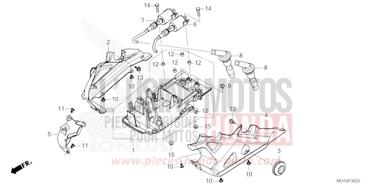IGNITION COIL for REBEL MAT DIM GRAY METALLIC (NHC34) from 2025