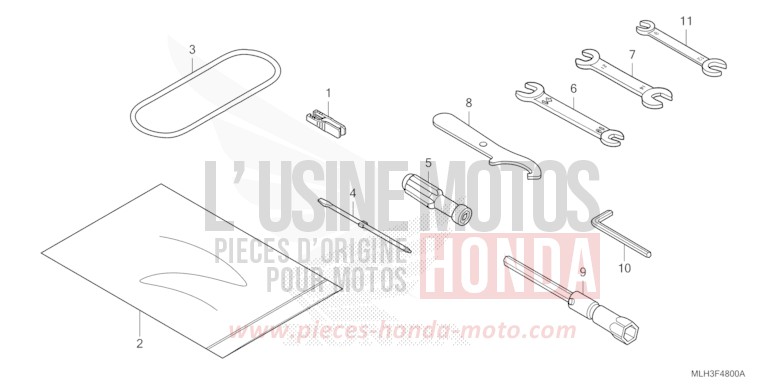TOOL for CMX500 MAT DIM GRAY METALLIC (NHC34) from 2025