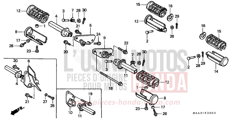 STEP (VT1100C) for Shadow PEARL ATLANTIS BLUE (B142AA) from 1995