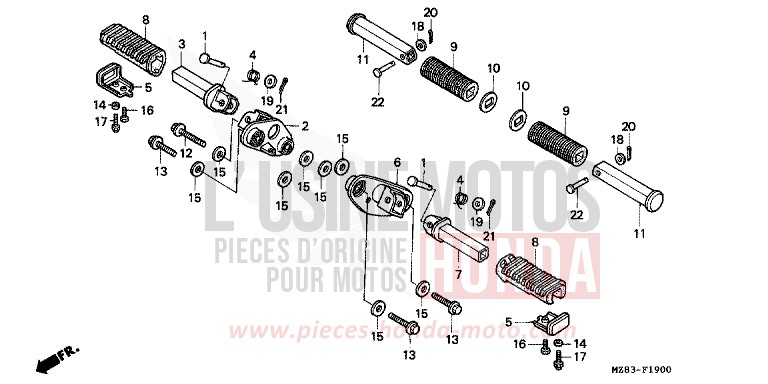 STEP for Shadow ACCURATE SILVER METALLIC (NH146B) from 1994