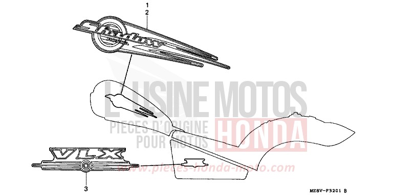 MARK (2) for Shadow SAHARA BULE METALLIC (PB273) from 1999
