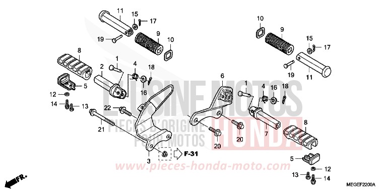 STEP (EXCEPT KO) for Shadow GRAPHITE BLACK (NHB01) from 2010