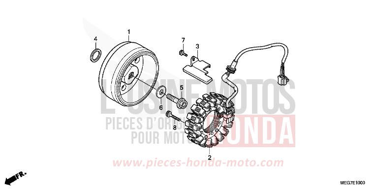 GENERATOR for Shadow GRAPHITE BLACK (NHB01) from 2012