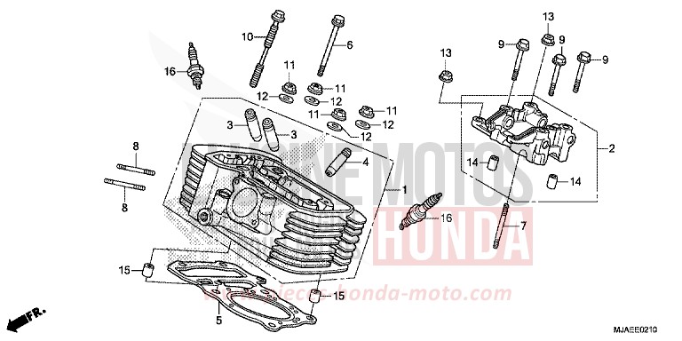 TESTATA POSTERIORE per Shadow INDY GRAY METALLIC (NH431) del 2014