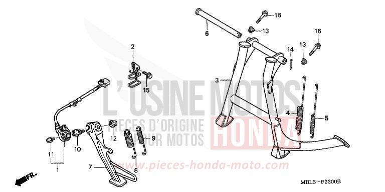STAND for Deauville ACCURATE SILVER METALLIC (NH146) from 2002