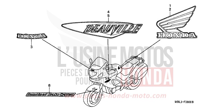 MARK for Deauville PEARL RASPBERRY BLACK (RP147) from 2005