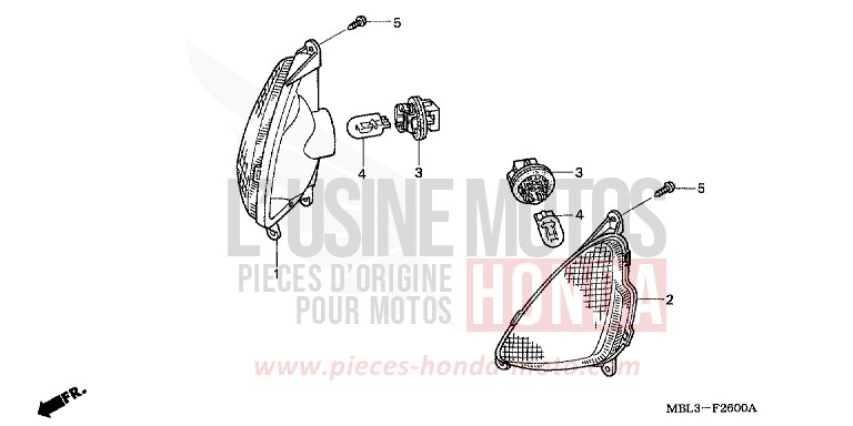 WINKER for Deauville MUTE BLACK METALLIC (NH359) from 1998