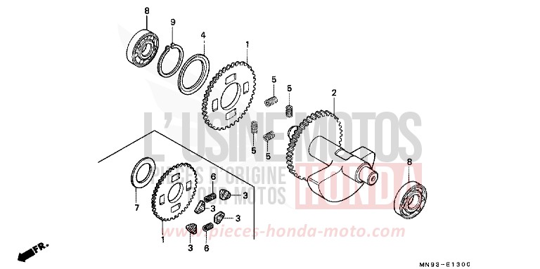 BALANCER for Dominator BLACK (NH1) from 1989