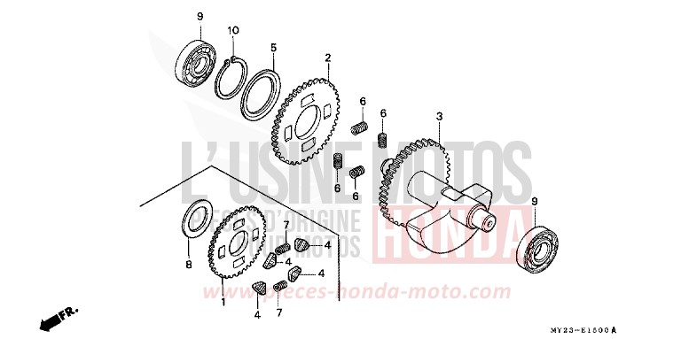 BALANCER for Dominator ROSS WHITE (NH196H) from 1992