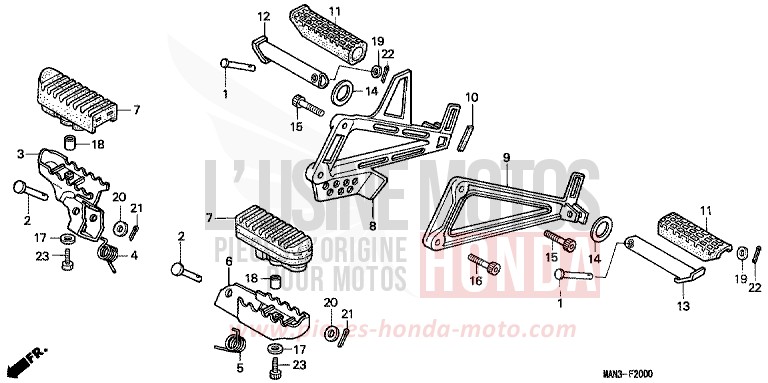 STEP for Dominator MAGNA RED (R201) from 1998