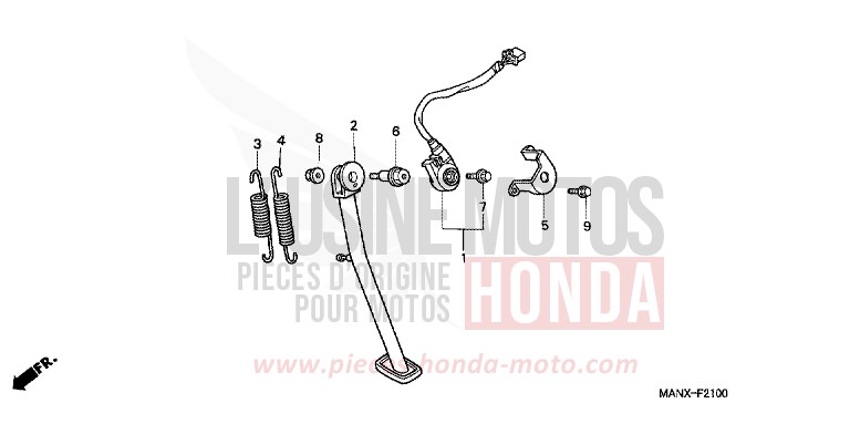 STAND for Dominator MAGNA RED (R201) from 1999
