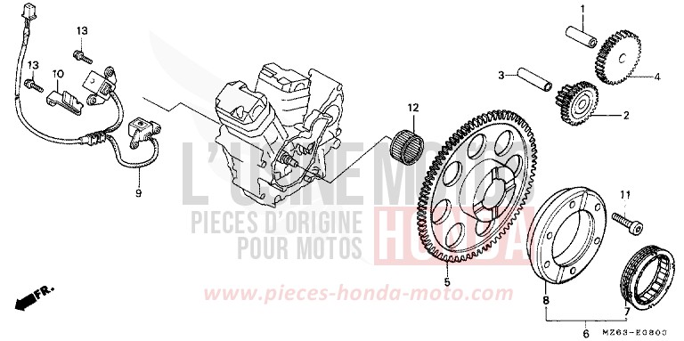 PULSE GENERATOR for NTV MONZA RED (R110) from 1995