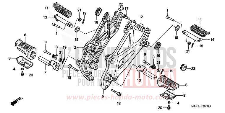 STEP for SLR BEAK YELLOW (Y132) from 1997