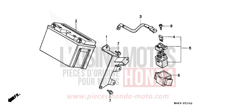 BATTERY for SLR BLACK (NH1) from 1997