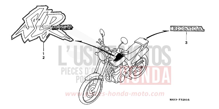 MARK (1) for SLR CORSA GREEN (G163) from 1998