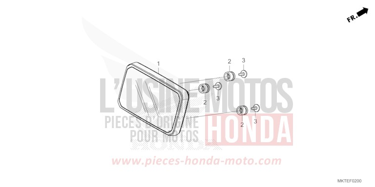 METER for ADV750 GRAPHITE BLACK (NHB01) from 2025