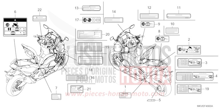 CAUTION LABEL for NSS750 IRIDIUM GRAY METALLIC (NHC65) from 2025